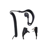 ASELSAN A446 Uyumlu Spiral Arkalıklı Telsiz Kulaklık – Mikrofonlu PTT 2 Pin WLN PMR-446 PM580 PM985