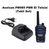 Aselsan PM985 12 km Açık Alan Mesafeli PMR El Telsizi