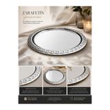 Asemi online Asemi Elegance Aynalı Sunum Tepsisi Paslanmaz Çelik 30 cm