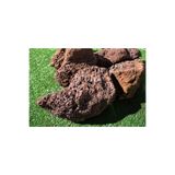 Asenya Akvaryum Taşı 4 Kg 10-20 Cm Kırmızı Pomza Ponza Volkanik Cüruf Lav Taşı