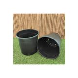 Asenya Kare Saksı 10 Adet 8 Lt 19X27 Cm Üretim Saksısı Siyah Saksı Kare Üretim Saksı Plastik Saksı