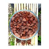 Asenya Kırmızı Pomza Taşı 15-25 Mm 1 Kg Volkanik Ponza Lav Taşı Ponza Kaktüs Sukulent Pomzası Tarım Pomzası