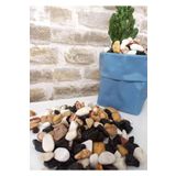 Asenya Renkli Çakıl Taşı 6 Kg 1-2 Cm Saksı Dibi Teraryum Saksı Süs Vazo Dibi Dekoratif Dolomit Taş
