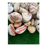 Asenya Sarı Renkli Dolomit Taş 5 Kg 2-4 Cm Sarı Çizgili Bahçe Taşı Saksı Dibi Süs Taşı Akvaryum Taşı