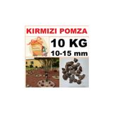 Asenya Tarım Pomzası 10 Kg 10-15 Mm Kırmızı Pomza Cüruf Lav Taşı Ponza