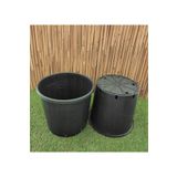Asenya Üretim Saksısı 1 Adet 11,5 Lt 24X24 Cm Plastik Saksı Siyah Üretim Saksı Bitki Saksısı