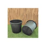 Asenya Üretim Saksısı 1 Adet 14 Lt 28x27 Cm Plastik Saksı Siyah Üretim Saksı Bitki Üretim Saksısı