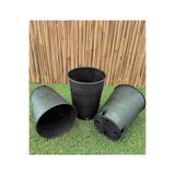Asenya Üretim Saksısı, 20 Adet, 2 Lt, 14x19 cm, Plastik, Siyah