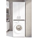 Ases Mobilya Esl0253 Çamaşır Makinesi Boy Dolaplı Banyo Dolabı Beyaz En İyi Kalite