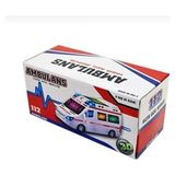 Ases Store 3D Işıklı ve Sesli Oyuncak Ambulans Arabası - Çok Renkli
