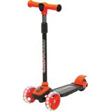 Ases Store LED Işıklı 3 Tekerlekli Yükseklik Ayarlı Turuncu Twist Scooter