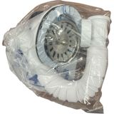 Aset Lavabo Sifonu Büyük Kafalı Çöp Mak