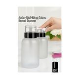 Aseton Için Basmalı Dispenser - Aseton Alkol ve Makyaj Temizleyici Için Pratik Pompalı Set
