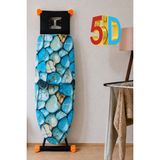 Asev Home 5d Özel Kumaş Keçeli Ütü Masası Kılıfı Masaya Göre Ayarlanabilir Ipli Stoperli 55X140CM Turkuaz Taş