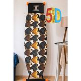 Asev Home 5d Özel Kumaş Keçeli Ütü Masası Kılıfı Masaya Göre Ayarlanabilir Ipli Stoperli 55X140CM Tüylü Kalp