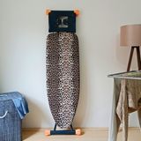Asev Home Ipli Ayarlanabilir Stoperli 300GR/M2 Keçeli Büyük Boy Ütü Masası Kılıfı Örtüsü Bezi 55X140 cm Leopar - 55 x 140 cm