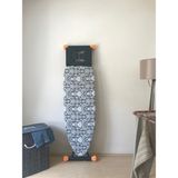 Asev Home Ütü Masası Kılıfı Büyük Boy İpli Stoperli Keçeli Kılıfı Örtüsü Bezi 55x140cm CARİNA