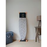 Asev Home Ütü Masası Kılıfı Büyük Boy Ipli Stoperli Keçeli Kılıfı Örtüsü Bezi 55X140CM Silver Garden