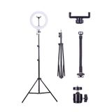 Asfal 12" Halka Led 210 Cm Tripodlu Youtuber Video Selfie Stüdyo Makyaj Tiktok Işığı Ring Light