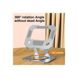 Asfal 14 İnç Uyumlu Masaüstü Metal Tablet Tutucu 360° Dönebilen Telefon, Ipad Ve Tablet Standı