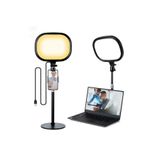 Asfal 1455 Lux, Telefon Tutuculu Tripod, Masaüstü Açısı Ayarlanabilir Metal, Canlı Yayın ve Stüdyo Işığı