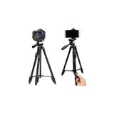 Asfal 146 Cm Tripod Bluetooth Uzaktan Kumanda Taşıma Çantalı Telefon Dslr Ve Kamera Uyumlu 146 Cm Tripot