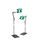 Asfal 155 Cm Metal Ayaklı Telefon Ve Tablet Tutucu Katlanabilir Döner Başlıklı Tablet Standı