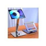 Asfal Alüminyum, Açı Ve Yükseklik Ayarlı 360° Dönen Masaüstü Telefon Laptop, Macbook İpad Ve Tablet Standı