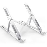 Asfal Alüminyum Notebook/laptop Tablet Standı 6 Kademeli Metal - Beyaz
