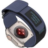 Asfal Apple Watch Uyumlu Şık Kordon - Lacivert - Siyah