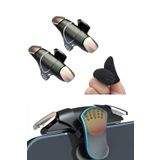 Asfal Mouse Hissi Veren Pubg Tetik Klik Sesli Düğme Tüm Telefonlara Uyumlu Parmak Eldiven Hediyeli