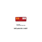 ASFAR STOP LAMBA 6'LI STAR (1ADET) KABLOLU GERİ VİTESLİ TRANSİT T15 YÖN BELITINIZ