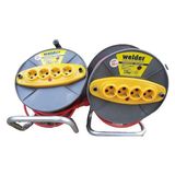 Asfar Welder Seyyar Makaralı Uzatma Kablo 3x1,5 mm 35 M