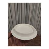 ASFEL Soba Bacası Kapatma Kapağı Sert Plastik Düz Model Beyaz Renk