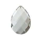 Asfor Damla Kristal Avize Tasi Cam Lazer Kesim 50 Mm 1 Adet