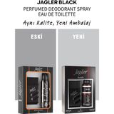 ASFSTORE Jagler Black Erkek Parfüm Set 90 ml + Jagler Deodorant 150 ml
