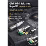 ASG 2 ADET Buji Görünümlü Saklama Kutusu İlaç&SIM kart&Hafıza kartı Küçük notlar&Şifre kağıt notlar