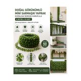 ASG Dekoratif Mini Yapay Sarmaşık Yaprak – 10 Adet x 5 Metre (Toplam 50 Metre) 🌿