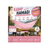ASG KUMAŞ KAMP HAMAĞI 6 METRE BAĞLAMA İPİ HEDİYE 100 KG TAŞIMA KAPASİTESİ 250X150 BÜYÜK EBAT