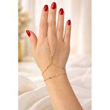 Asg Shopping Asg Jewelry Gold Minimal Şahmeran Bileklik