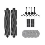 Asgard Grup D20 ULTRA-X30PRO-L10S PRO ULTRA-X30 ULTRA Dreame ile Uyumlu 2 Ana Fırça 2 Yan Fırça 4 Filtre 4 Mop