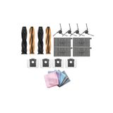 Asgard Grup Dreame Aqua10 Roller ile Uyumlu 2 Ana Fırça 4 Yan Fırça 4 Filtre 4 Toz Torbası 1 Temizlik Bezi