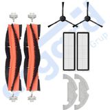 Asgard Grup Dreame D10 Plus – D10S Plus – D10 Plus Gen 2 Uyumlu 2 Ana Fırça 2 Yan Fırça 2 Filtre 2 Mop - 23 Adet