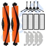 Asgard Grup Dreame D10 Plus – D10S Plus – D10 Plus Gen 2 Uyumlu 2 Ana Fırça 4 Yan Fırça 4 Filtre 4 Mop - 3 Adet
