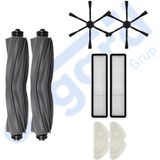 Asgard Grup Dreame D10S, D10S Pro, D9 Max Gen 2 uyumlu 2 Ana Fırça 2 Yan Fırça 2 Filtre 2 Mop - 62 Adet