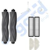 Asgard Grup Dreame D10S, D10S Pro, D9 Max Gen 2 uyumlu 2 Ana Fırça 2 Yan Fırça 2 Filtre 2 Mop - 7 Adet