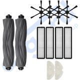 Asgard Grup Dreame D10S, D10S Pro, D9 Max Gen 2 uyumlu 2 Ana Fırça 4 Yan Fırça 4 Filtre 2 Mop - 50 Adet