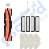 Asgard Grup Dreame D10S, D10S Pro, D9 Max Gen2 Uyumlu 1 Ana Fırça 2 Yan Fırça 4 Filtre 4 Mop - 92