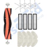 Asgard Grup Dreame D10S, D10S Pro, D9 Max Gen2 Uyumlu 1 Ana Fırça 4 Yan Fırça 4 Filtre 4 Mop - 76