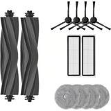 Asgard Grup Dreame L20 Ultra Uyumlu 2 Ana Fırça 4 Yan Fırça 2 Filtre 4 Mop - 24 Adet